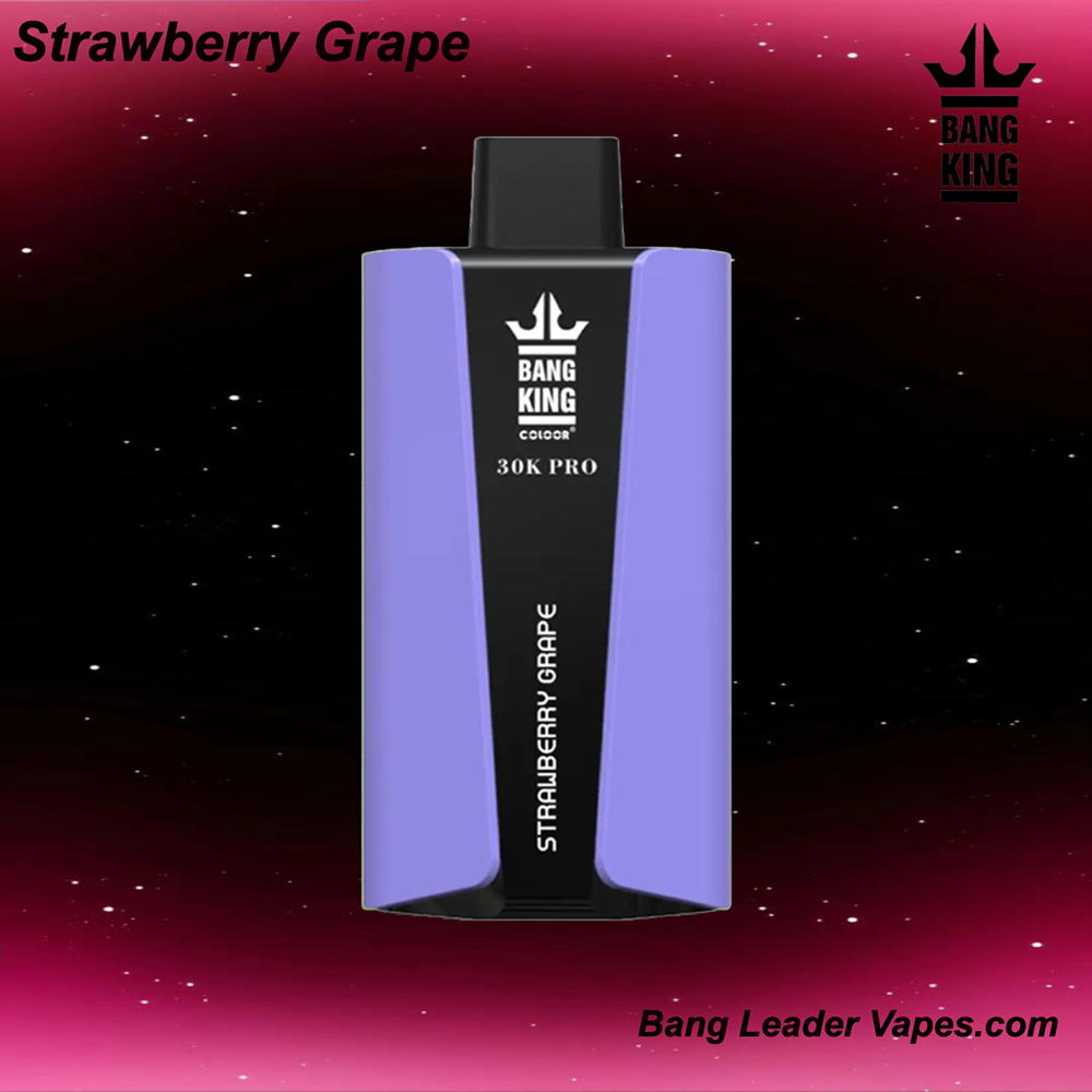 Bang King 30 K Pro Disposable Vape | 30,000 Puffs | 36 mL E‑Liquid | 850 mAh Rechargeable | Mesh Coil | USB‑C Charging | 12 Flavor Variants - Image 4