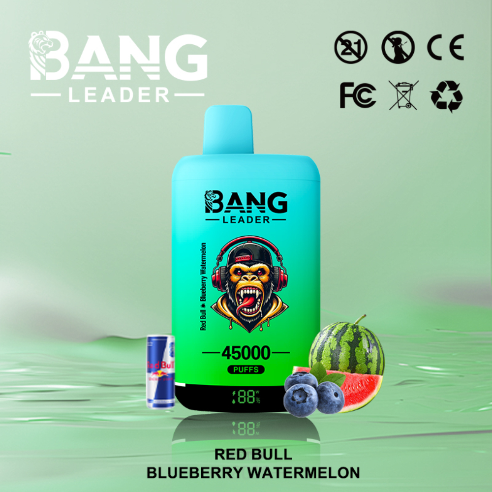 Bang Leader 45K Disposable Vape – 45,000 Puffs |18+18mL E-liquid | Type-C Recharge | Dual Flavors - Image 8
