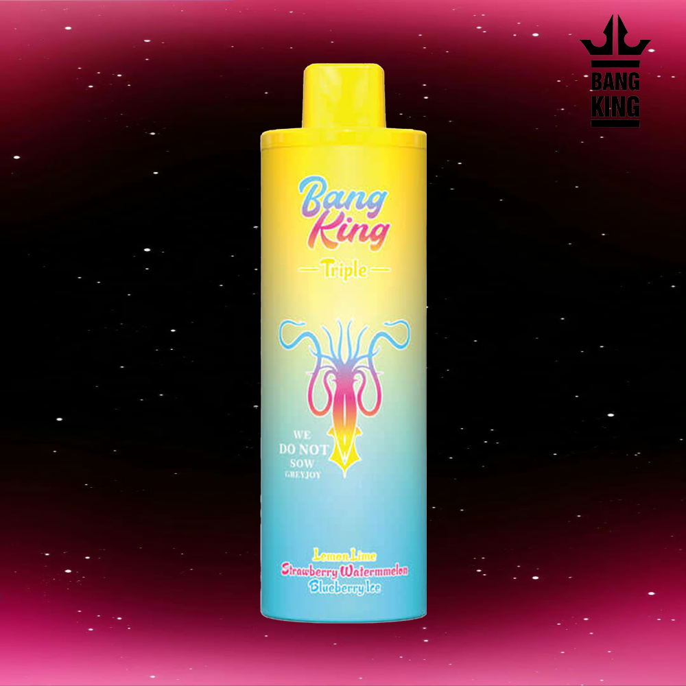 Bang King Triple 45 K 3‑in‑1 Disposable Vape | 45,000 Puffs | 45mL E‑Liquid | Rechargeable - Bild 11