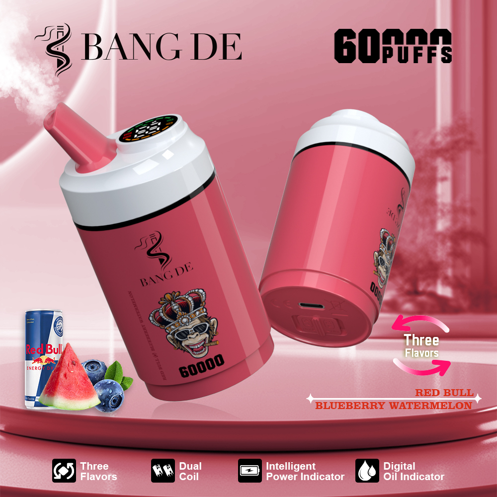 Bang DE 60K Disposable Vape | 60,000 Puffs | Dual Mesh Coil & Type-C Rechargeable – Bild 6