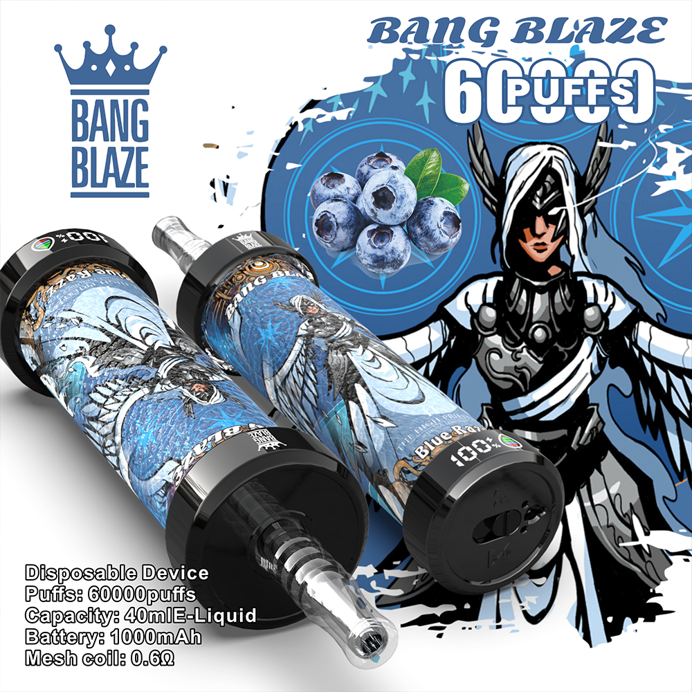 Bang Blaze 60K Disposable Vape – 60,000 Puffs | Power Cannon Edition - 画像 3