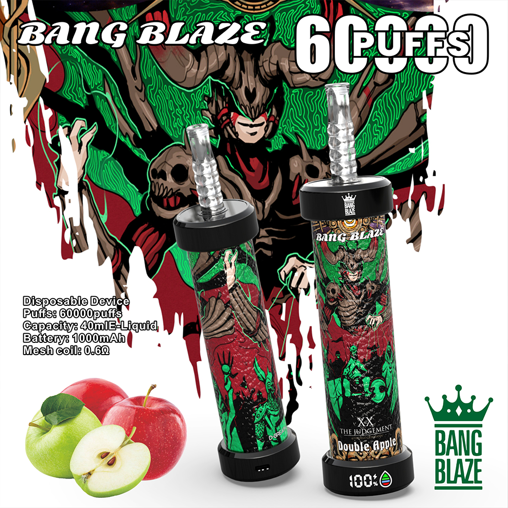 Bang Blaze 60K Disposable Vape – 60,000 Puffs | Power Cannon Edition - 画像 7