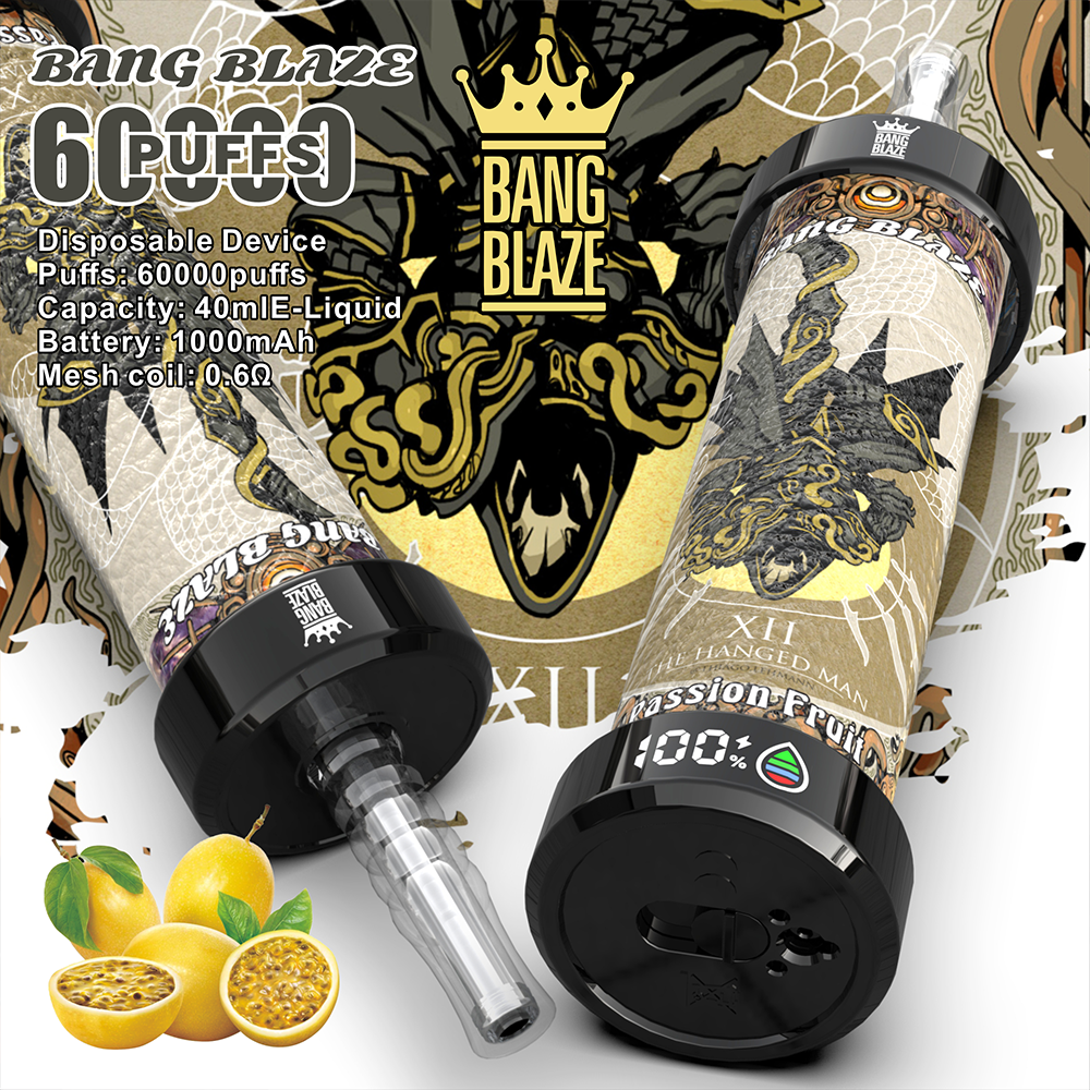 Bang Blaze 60K Disposable Vape – 60,000 Puffs | Power Cannon Edition - 画像 2