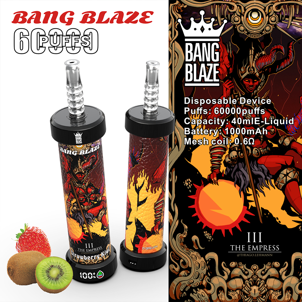 Bang Blaze 60K Disposable Vape – 60,000 Puffs | Power Cannon Edition - 画像 10