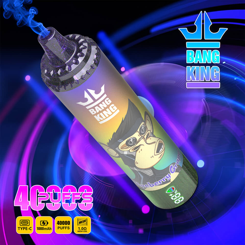 Bang King 40K Disposable Vape – 40,000 Puffs | Compact Design & Powerful Flavor - Imagen 2