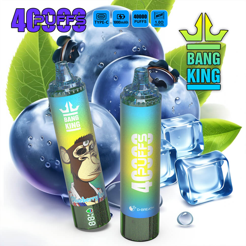 Bang King 40K Disposable Vape – 40,000 Puffs | Compact Design & Powerful Flavor - Imagen 3