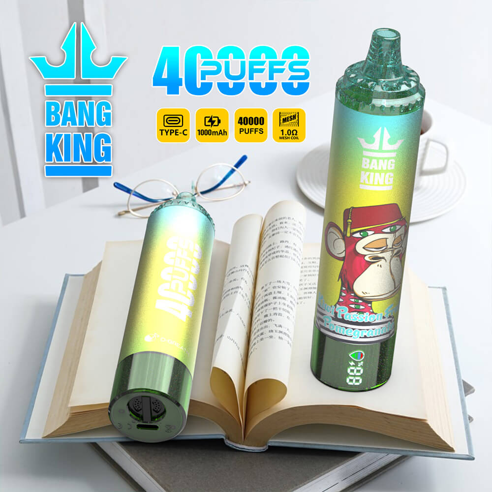 Bang King 40K Disposable Vape – 40,000 Puffs | Compact Design & Powerful Flavor - Imagen 5
