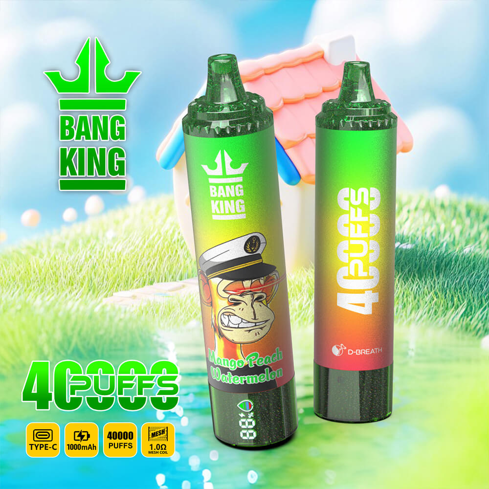 Bang King 40K Disposable Vape – 40,000 Puffs | Compact Design & Powerful Flavor - Imagen 6