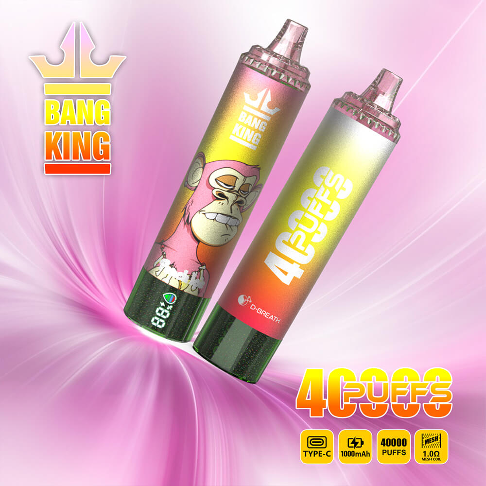Bang King 40K Disposable Vape – 40,000 Puffs | Compact Design & Powerful Flavor - Imagen 8
