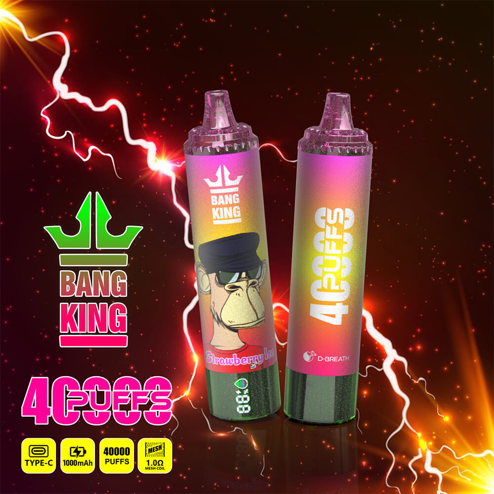 Bang King 40K Disposable Vape – 40,000 Puffs | Compact Design & Powerful Flavor - Imagen 9
