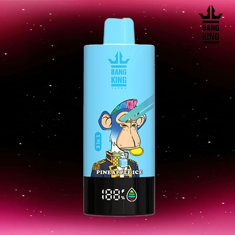 Bang King Triple 85K Puffs Disposable Vape | 3-in-1 Switchable Flavors | Rechargeable - 画像 13