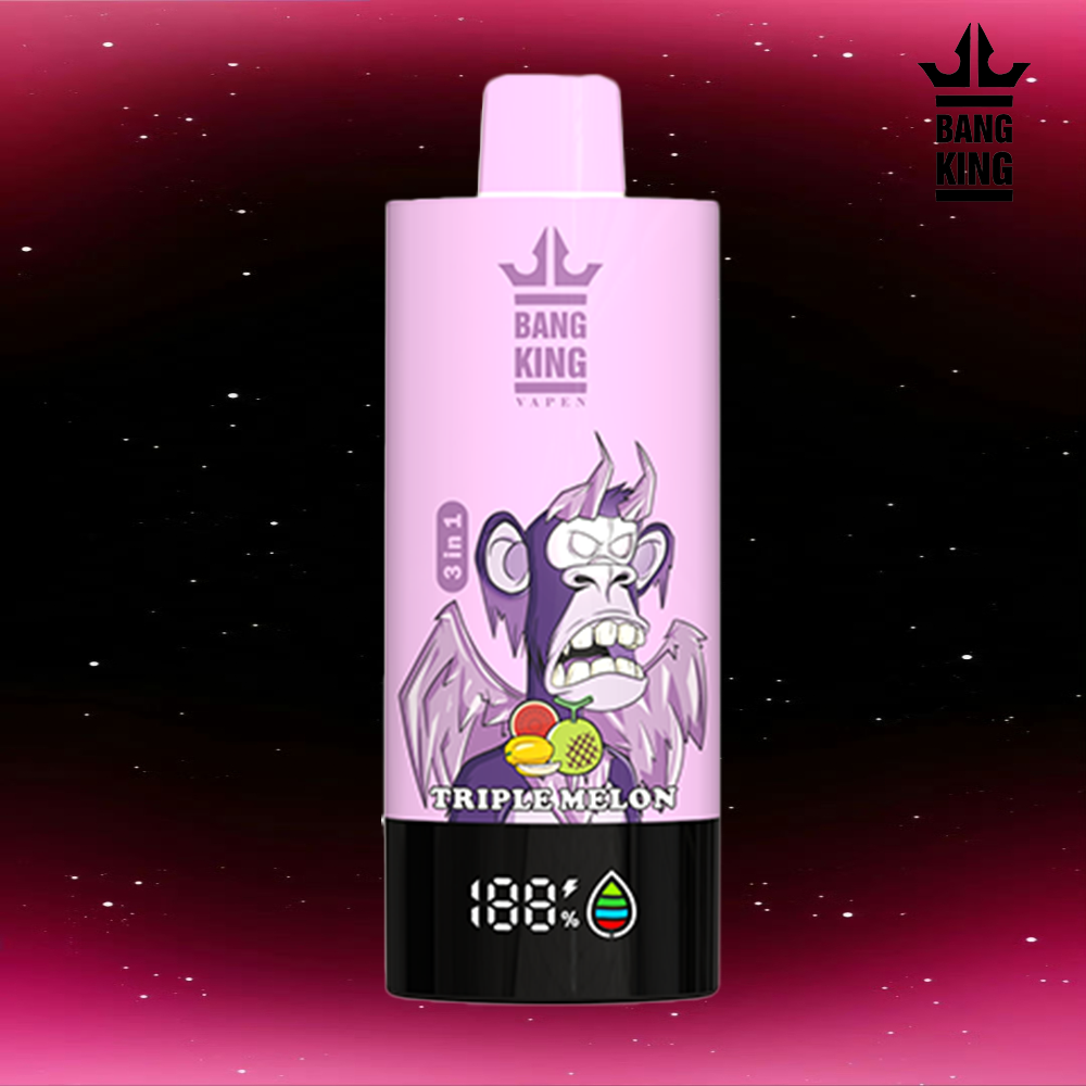 Bang King Triple 85K Puffs Disposable Vape | 3-in-1 Switchable Flavors | Rechargeable - 画像 4