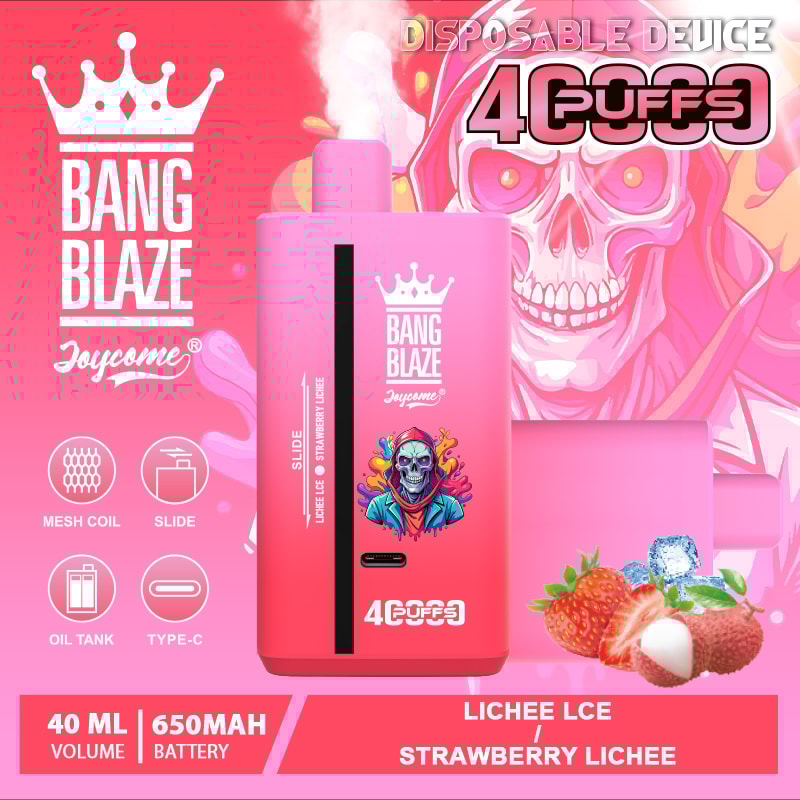 Bang Blaze 40K – 40,000 Puffs Disposable Vape with Dual Mesh Coil - Afbeelding 16