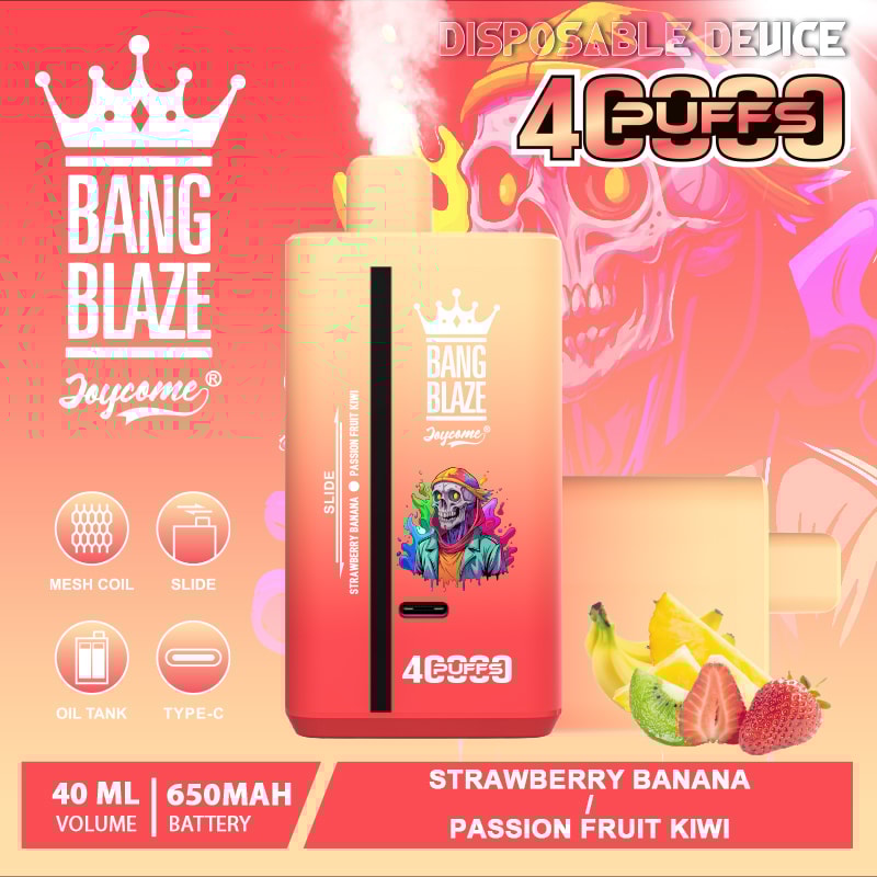 Bang Blaze 40K – 40,000 Puffs Disposable Vape with Dual Mesh Coil - Afbeelding 9