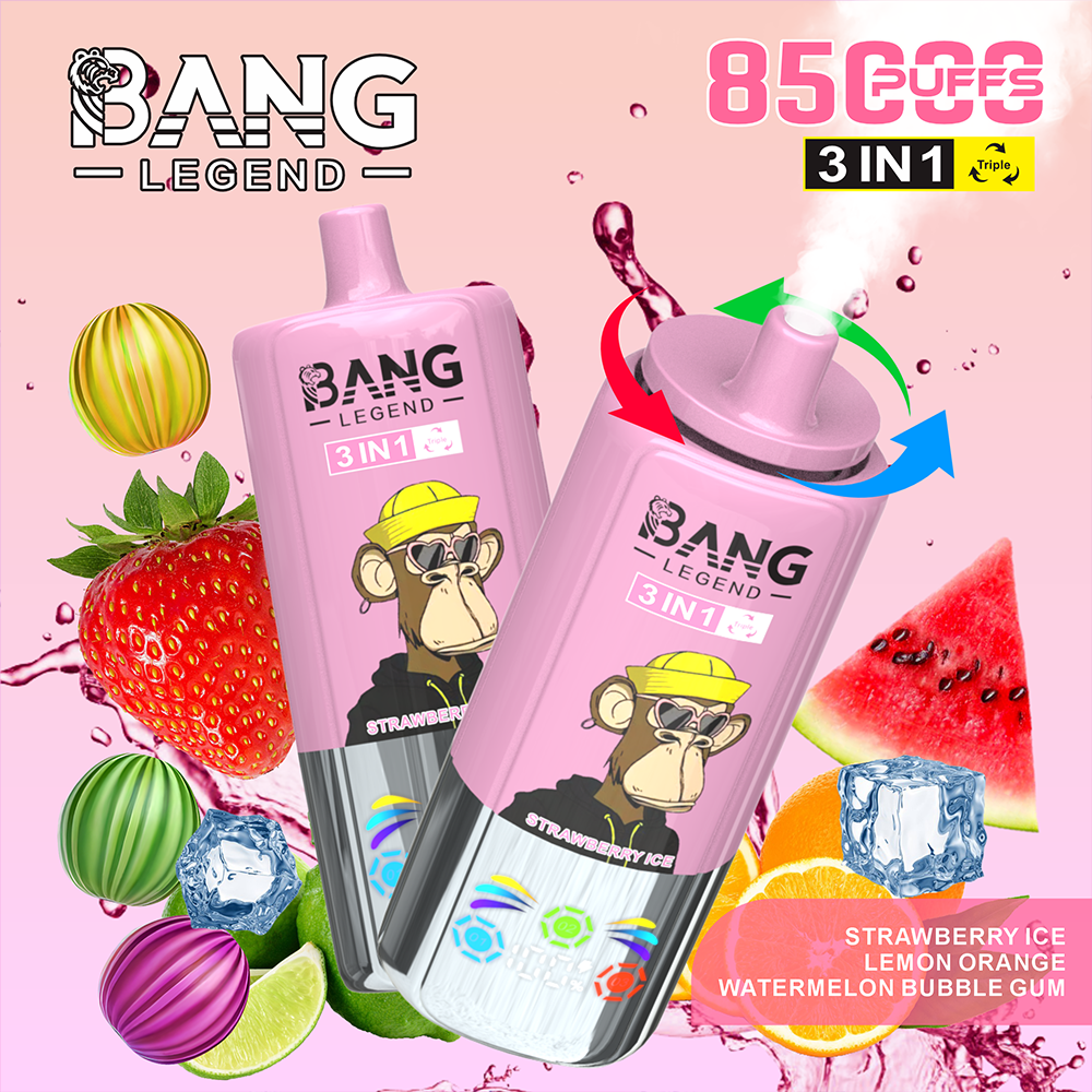 Bang Legend 85K Disposable Vape –85000 Puffs | Power Meets Flavor - 画像 3