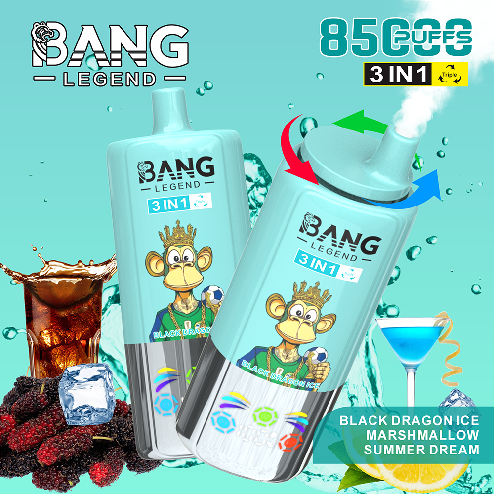 Bang Legend 85K Disposable Vape –85000 Puffs | Power Meets Flavor - 画像 5