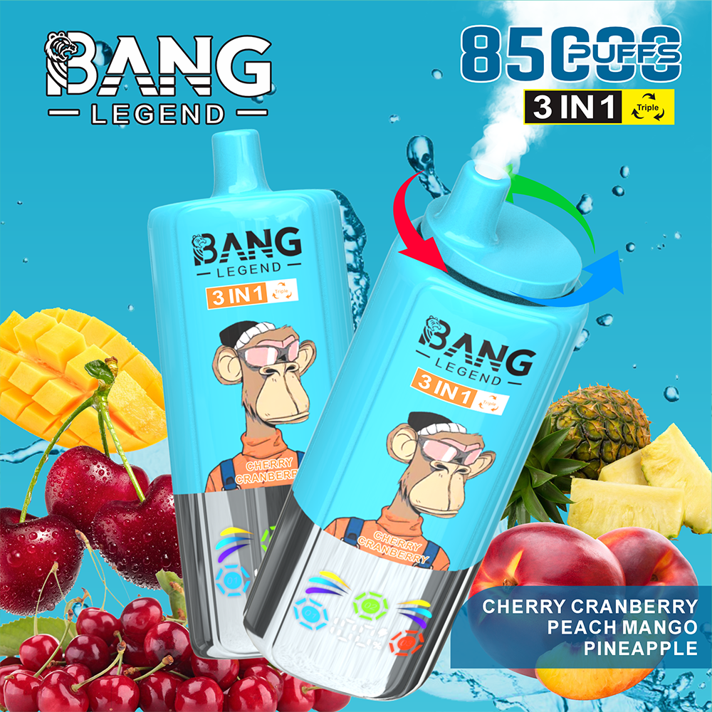 Bang Legend 85K Disposable Vape –85000 Puffs | Power Meets Flavor - 画像 7
