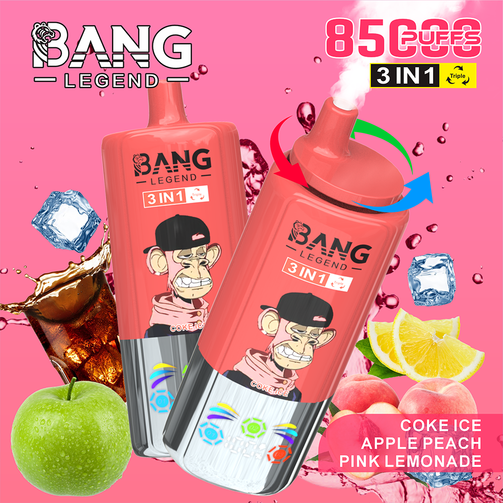 Bang Legend 85K Disposable Vape –85000 Puffs | Power Meets Flavor - 画像 8