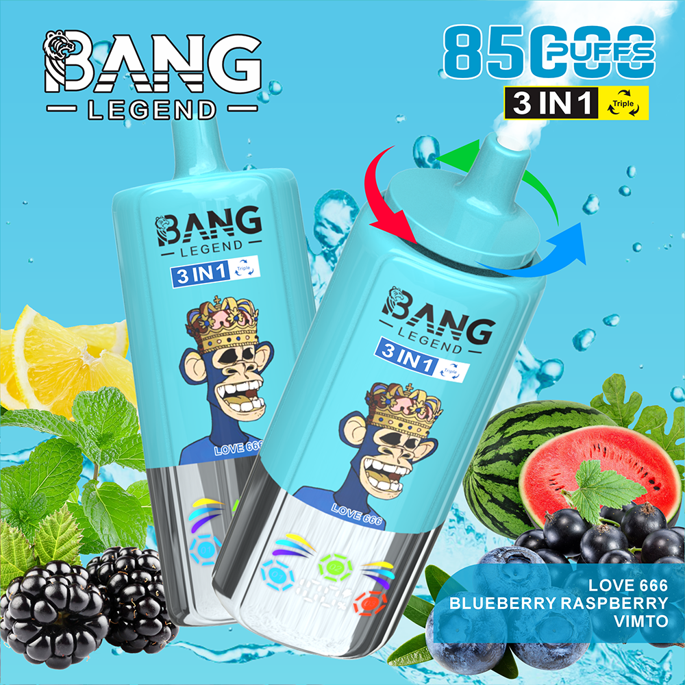 Bang Legend 85K Disposable Vape –85000 Puffs | Power Meets Flavor - 画像 9