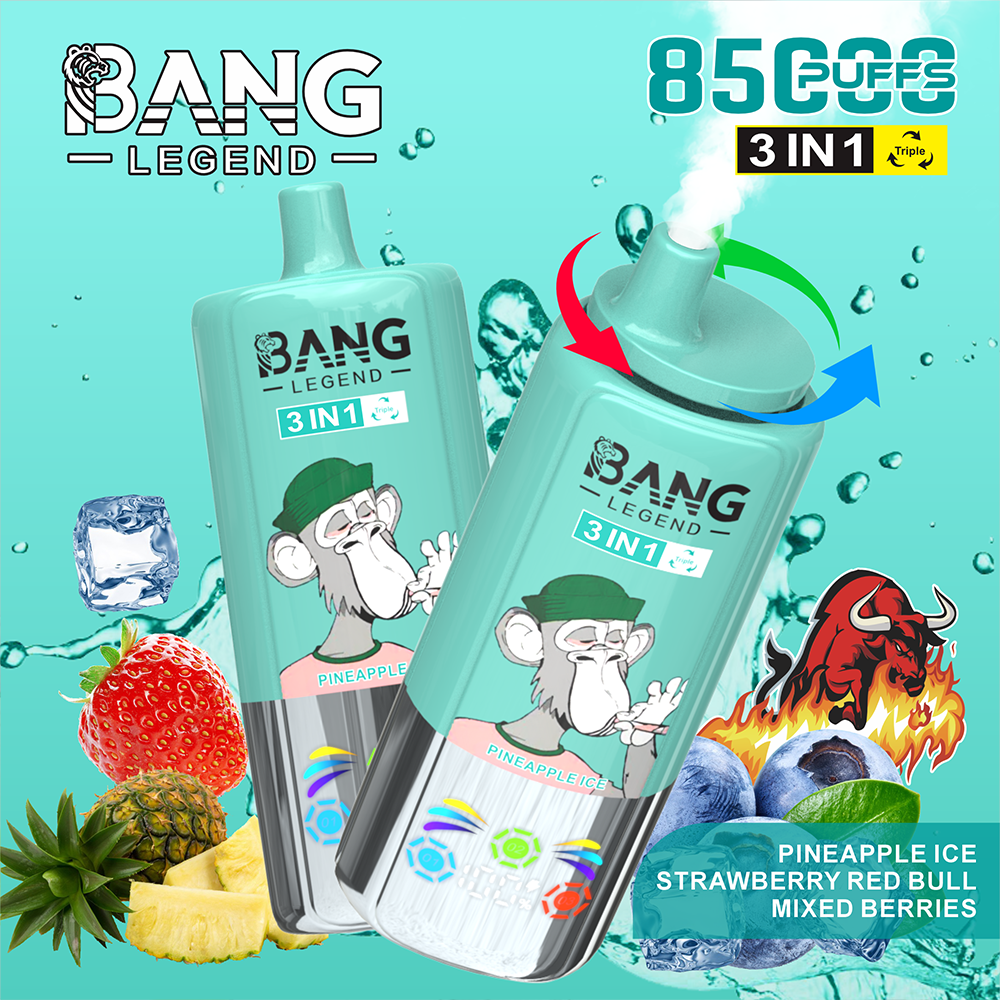 Bang Legend 85K Disposable Vape –85000 Puffs | Power Meets Flavor - 画像 11