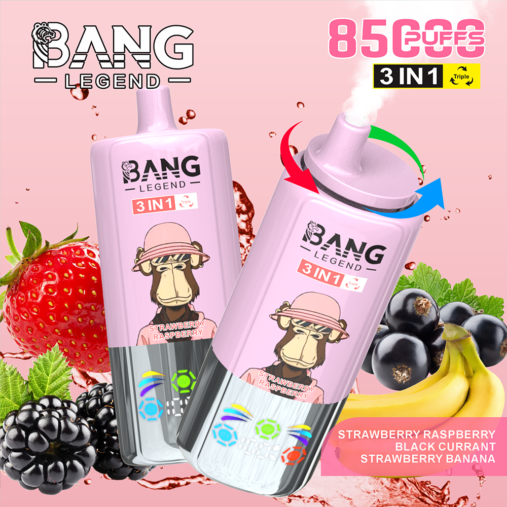 Bang Legend 85K Disposable Vape –85000 Puffs | Power Meets Flavor - 画像 14