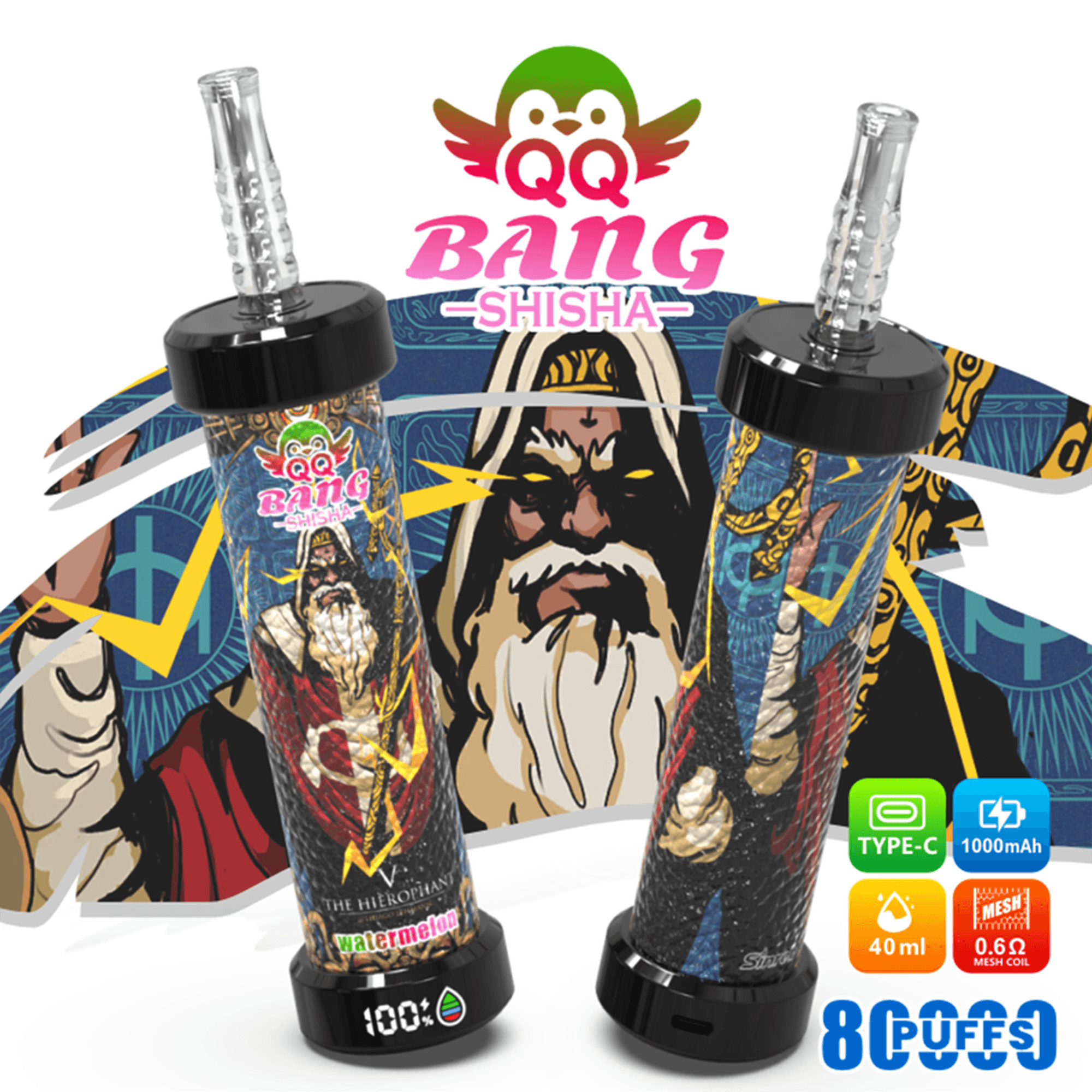 QQ Bang Shisha 80K Disposable Vape – Up to 80,000 Puffs | Premium Shisha Hookah Style - Image 13