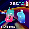 Cigarette électronique jetable Bang King 25K | 25 000 bouffées | 12 saveurs | E-liquide 23+23 ml | Batterie rechargeable 500 mAh | Chargement Type-C