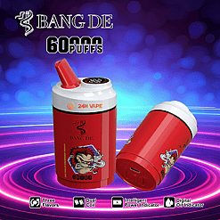 Bang DE 60K Disposable Vape | 60,000 Puffs | Dual Mesh Coil & Type-C Rechargeable
