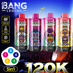 Bang Legend 120K Disposable Vape – 120,000 Puffs | Legendary Performance