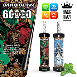 Bang Blaze 60K Disposable Vape – 60,000 Puffs | Power Cannon Edition