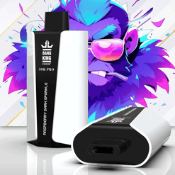 Vape desechable Bang King 30K Pro | 30,000 inhalaciones | E-líquido de 36 ml | Recargable de 850 mAh | Bobina de malla | Carga USB-C | 12 variantes de sabor