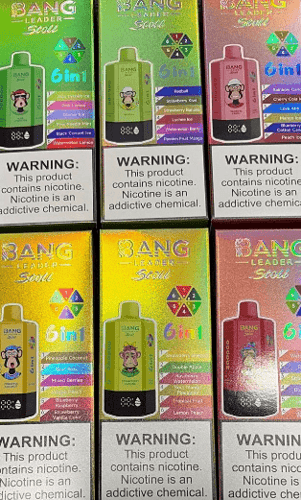 Vape desechable Bang Leader Stoll 300K - 300,000 inhalaciones | Revisión fotográfica del dispositivo inteligente multisabor 6 en 1