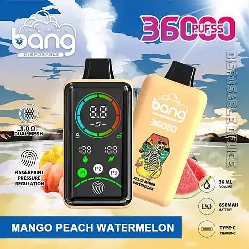 Bang 36K Power Disposable Vape – 36,000 Puffs | High-Performance Flavor Device - Image 7