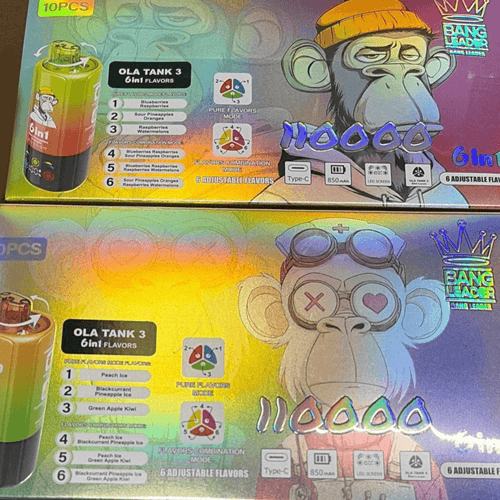 Bang Leader 110K Disposable Vape | EU Warehouse Shipping | 6 in 1 Flavors Game photo review