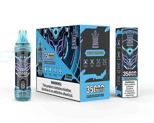 Bang King 35K Disposable Vape | Up to 35,000 Puffs | Powerful Flavor Performance - Image 3