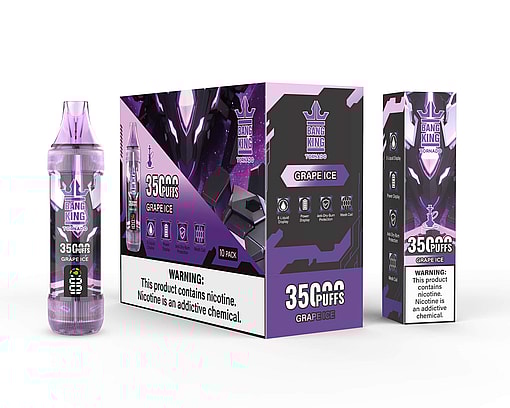 Bang King 35K Disposable Vape | Up to 35,000 Puffs | Powerful Flavor Performance - Image 6