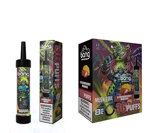 Bang 36K Disposable Vape – Up to 36,000 Puffs with Powerful Flavor Performance - Image 8