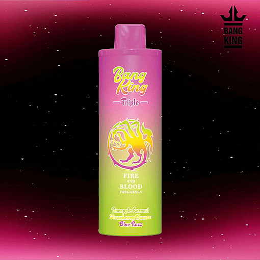 Bang King Triple 45 K 3‑in‑1 Disposable Vape | 45,000 Puffs | 45mL E‑Liquid | Rechargeable - Image 2