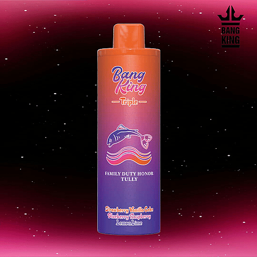 Bang King Triple 45 K 3‑in‑1 Disposable Vape | 45,000 Puffs | 45mL E‑Liquid | Rechargeable - Image 7