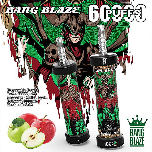 Bang Blaze 60K Disposable Vape – 60,000 Puffs | Power Cannon Edition - Imagen 7