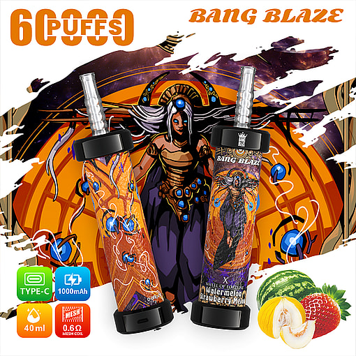 Bang Blaze 60K Disposable Vape – 60,000 Puffs | Power Cannon Edition - Imagen 11