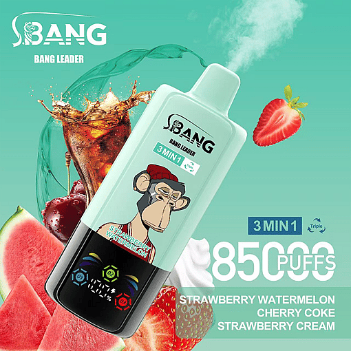 Bang Leader 85K: Unleash 85,000 Puffs of Flavorful Innovation with 3 - in - 1 Magic – Image 3