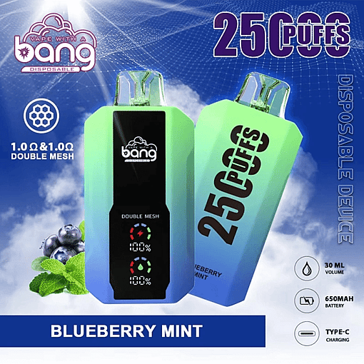 Bang 25K Disposable Vape – Compact Power | Pure Flavor - Imagen 3