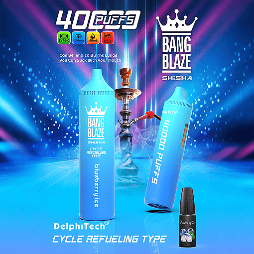 Bang Blaze 40K Oil Disposable Vape – 40,000 Puffs | Mesh Coil | 12 Premium Flavors - Image 2