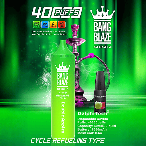 Bang Blaze 40K Oil Disposable Vape – 40,000 Puffs | Mesh Coil | 12 Premium Flavors - Image 5