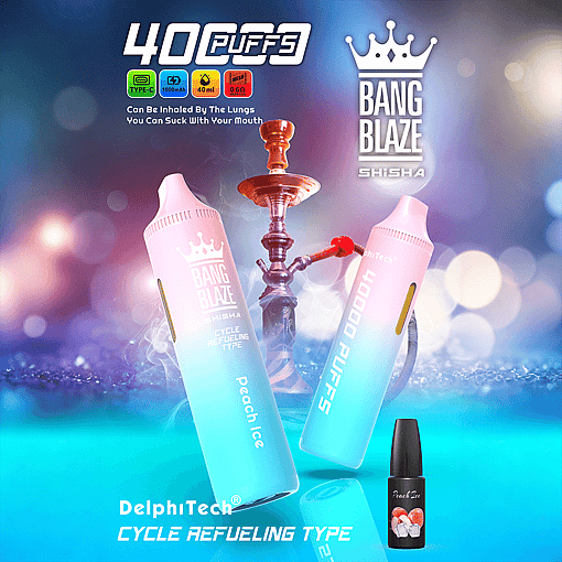 Bang Blaze 40K Oil Disposable Vape – 40,000 Puffs | Mesh Coil | 12 Premium Flavors - Image 8