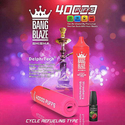 Bang Blaze 40K Oil Disposable Vape – 40,000 Puffs | Mesh Coil | 12 Premium Flavors - Image 12