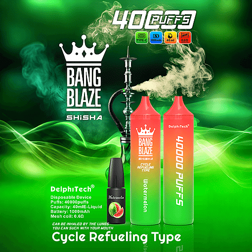 Bang Blaze 40K Oil Disposable Vape – 40,000 Puffs | Mesh Coil | 12 Premium Flavors - Image 13