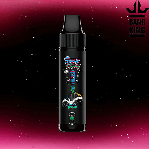 Bang King Triple 50K Disposable Vape – 50,000 Puffs | 3-in-1 Dual-Flavor Combination - 画像 3