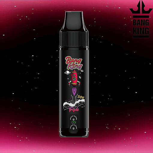 Bang King Triple 50K Disposable Vape – 50,000 Puffs | 3-in-1 Dual-Flavor Combination - 画像 8